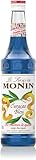 Monin Premium Blue Curacao Syrup 700 ml
