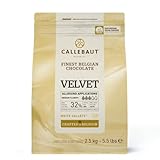 Callebaut Velvet - Kuvertüre Callets, Weiße...