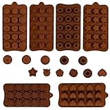 GOTH Perhk 6 Stück Schokoladenform aus Silikon,...
