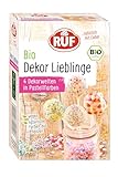 RUF Bio Dekor Lieblinge, Dekor-Mix 4 Sorten bunte...
