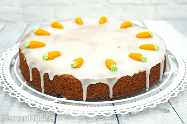 Saftiger Möhrenkuchen – Hexenküche.de