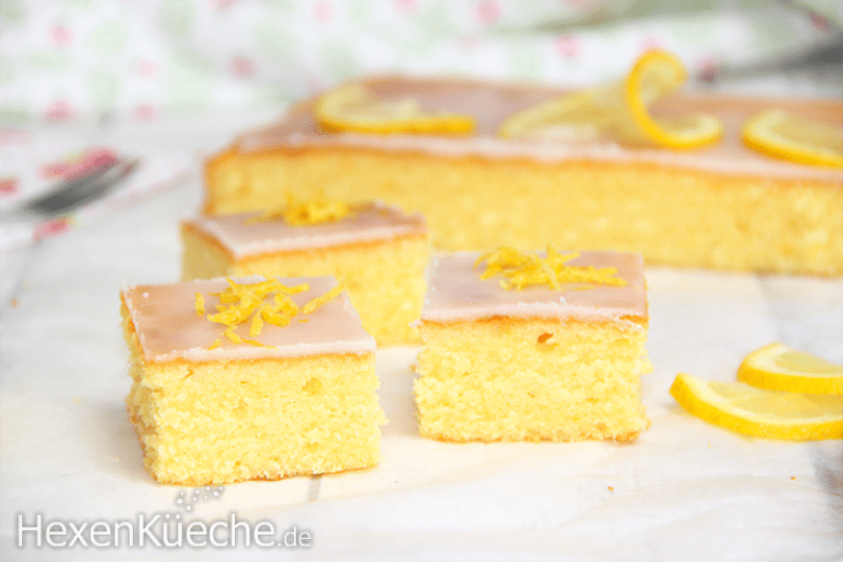 Zitronenkuchen vom Blech – Hexenküche.de