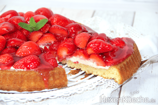 Erdbeerkuchen mit Mascarponecreme – Hexenküche.de