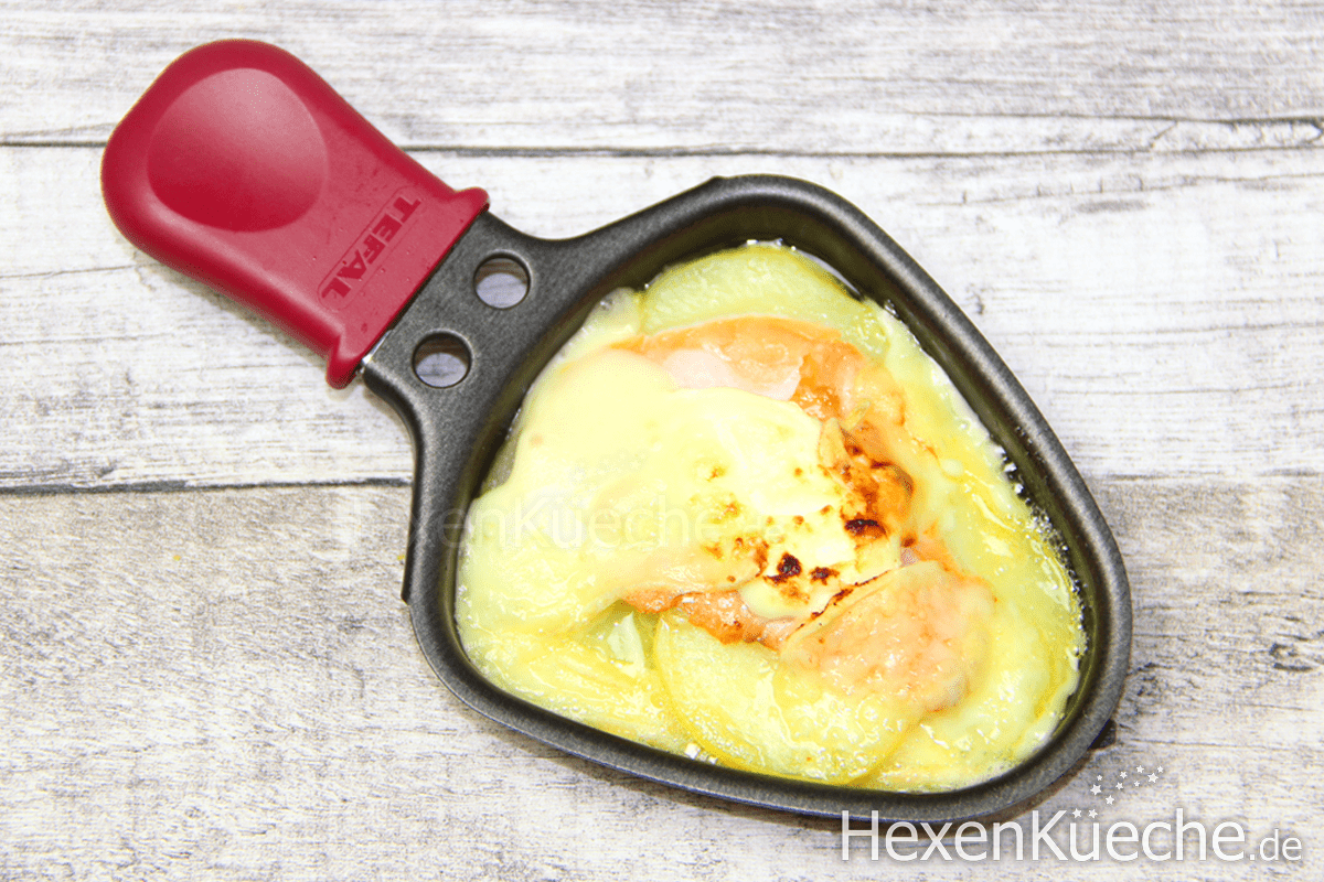 ♥ Raclette Pfännchen - Räucherlachs mit Kartoffeln ♥