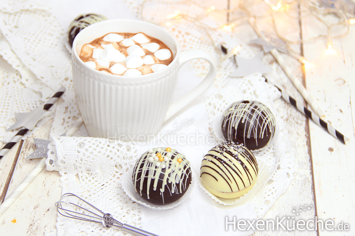 Heiße Schokolade Bomben - Hot Chocolate Bombs, Tik Tok Trend Hype