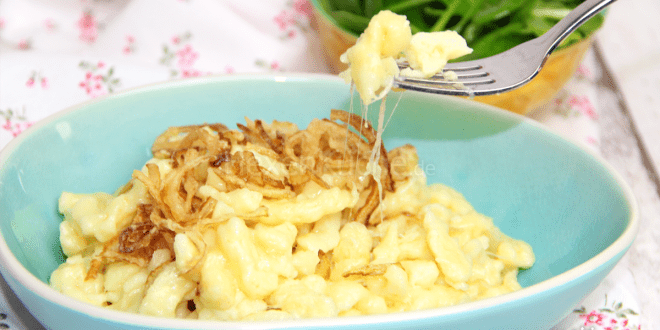 Käsespätzle aus dem VAroma | Thermomix Rezepte
