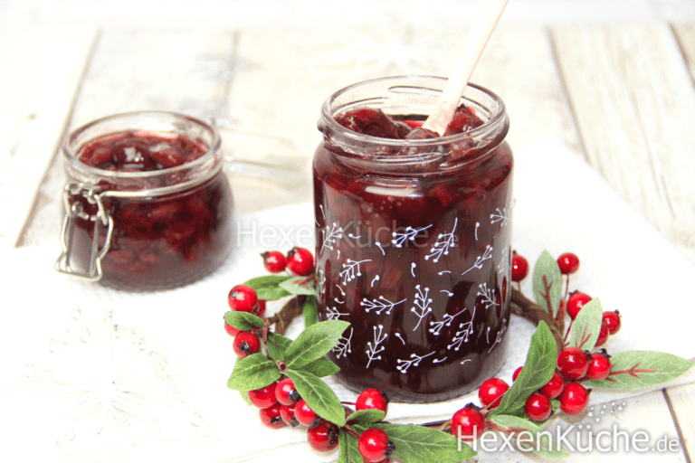 Glühweinmarmelade mit Kirschen – Hexenküche.de